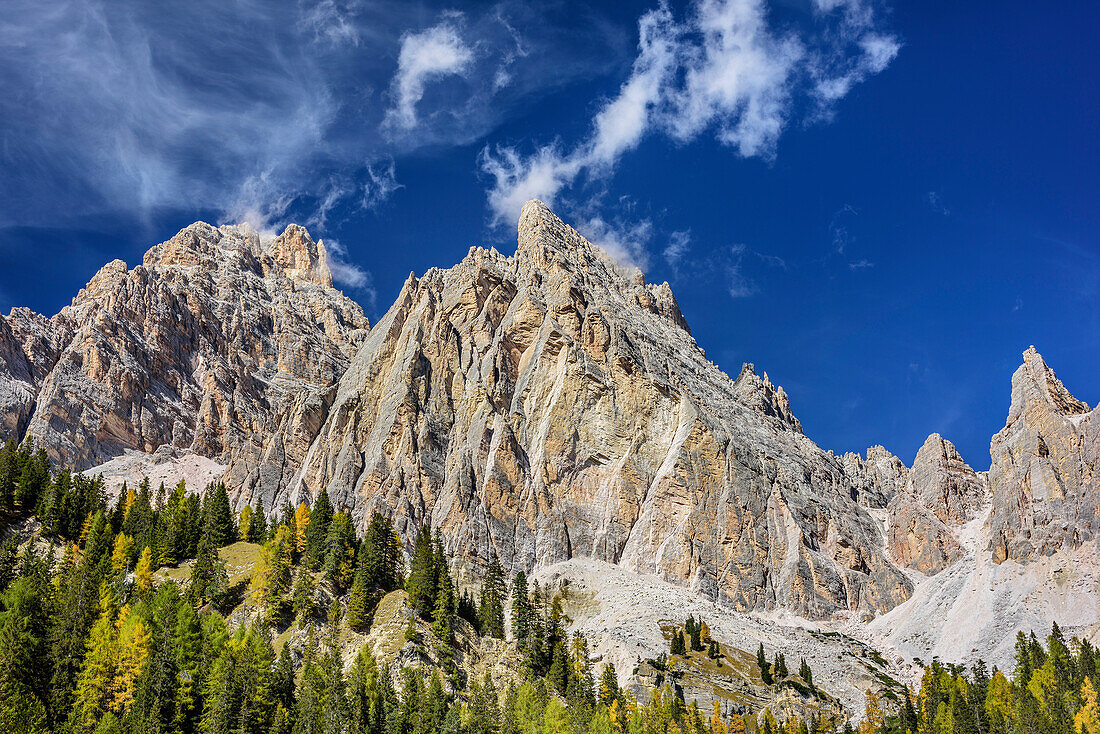Monte Cristallo, Dolomites, UNESCO World Heritage Site Dolomites, Venetia, Italy