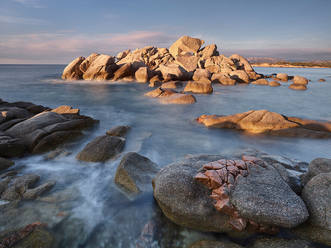 rocks at the Plage Palombaggia