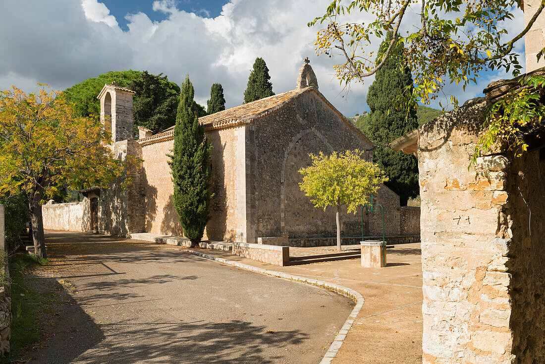 Kirche Sant Miquel bei Campanet, Mallorca, Balearen, Spanien