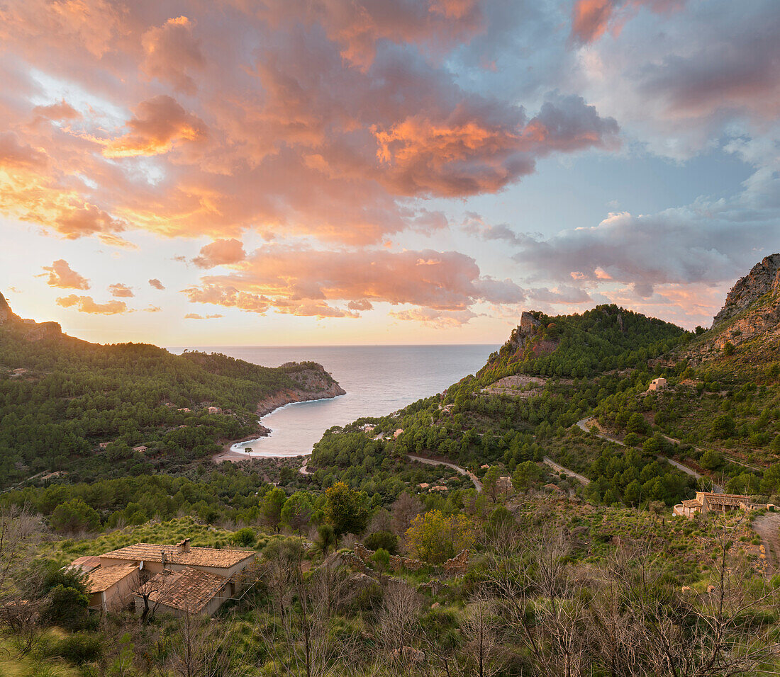 Cala Tuent, Tramuntana, Mallorca, Balearic Islands, Spain