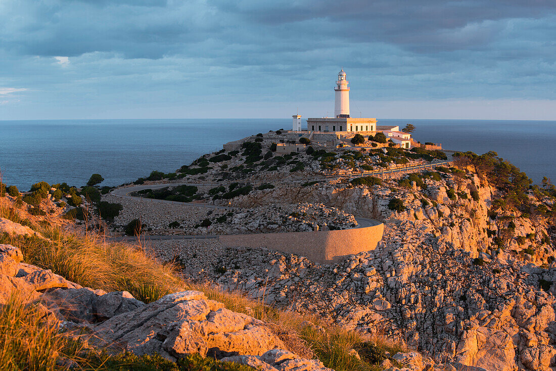 Mallorca, Balearic Islands, Spain lighthouse at Cap Formentor
