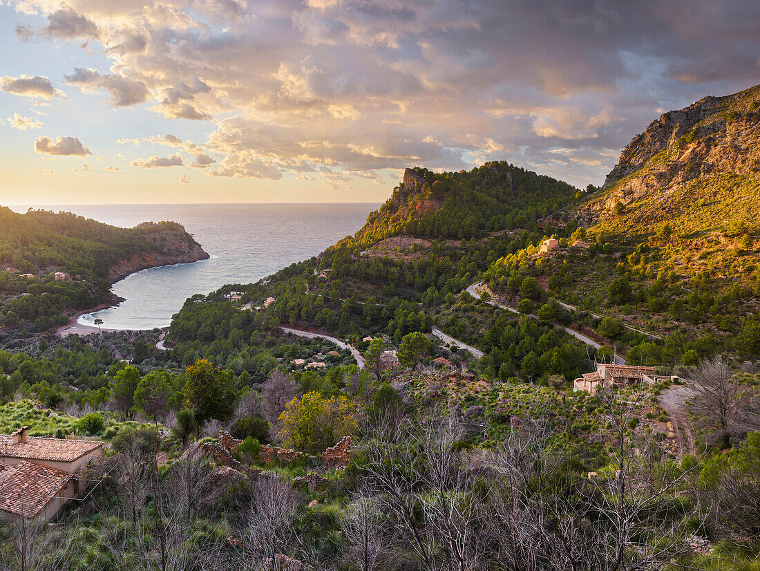 Cala Tuent, Tramuntana, Mallorca, Balearic Islands, Spain