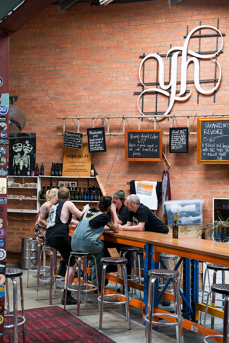 Die Brauerei Young Henry's Brewery im Vorort Newtown, Sydney, New South Wales, Australien