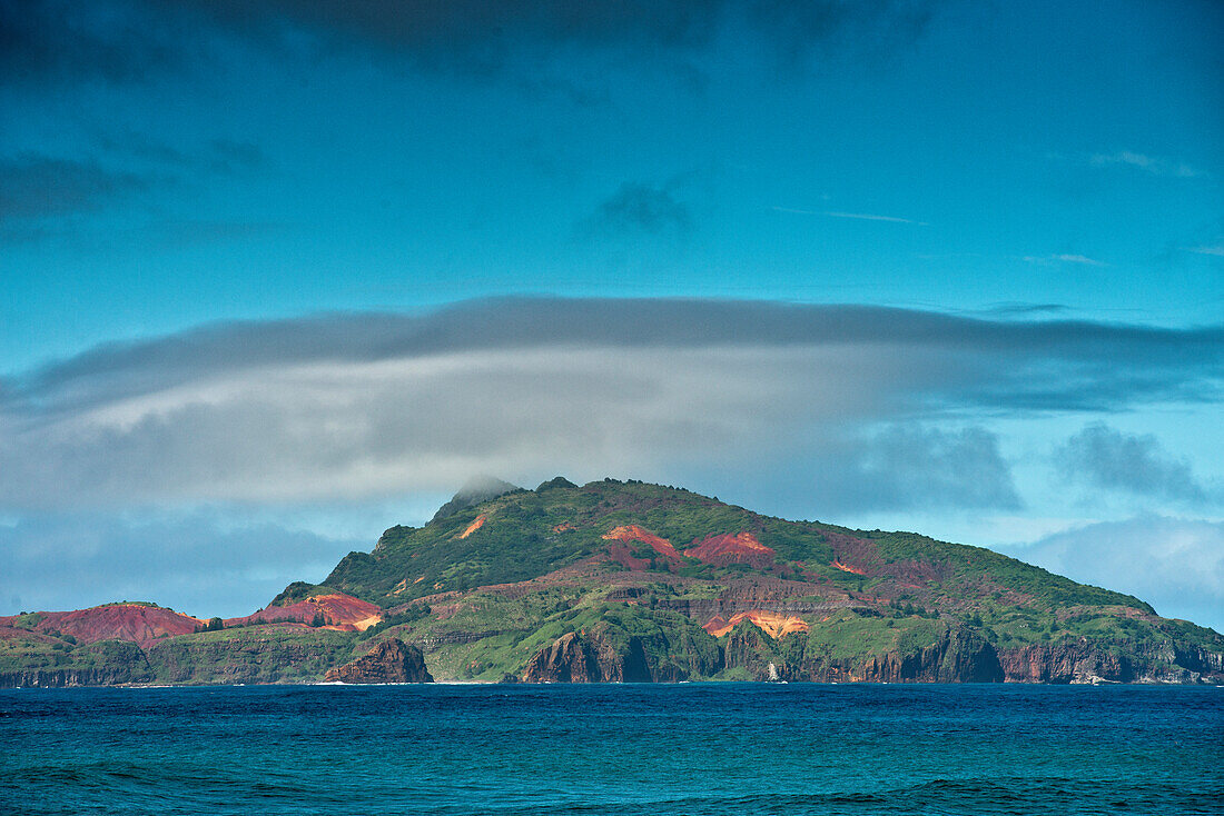 Blick von Norfolk Island zur Philip Island, Australien