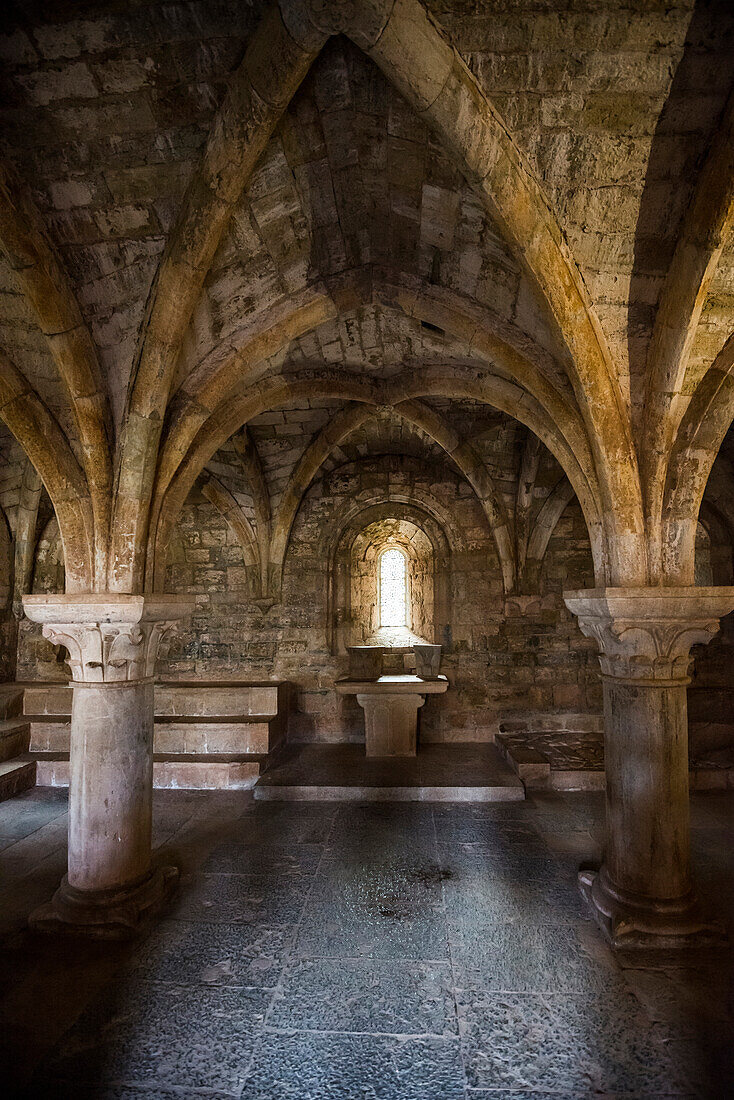 Le Thoronet Abbey, former Cistercian abbey, Var, Provence-Alpes-Côte d'Azur, South of France, France