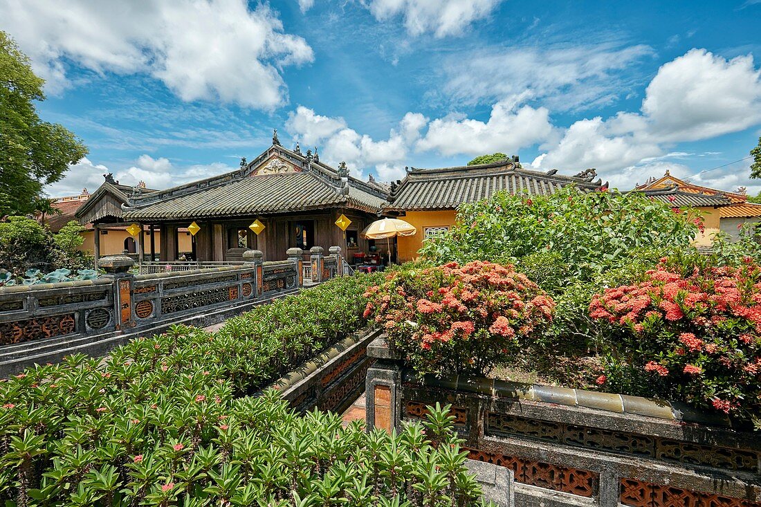 Truong Du Pavilion at the Dien Tho Residence. Imperial City, Hue, Vietnam.