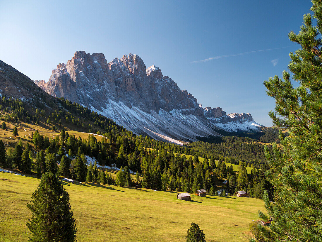 Geislergruppe, Geislerspitzen, Dolomiten, Alpen, Südtirol, Italien, Europa