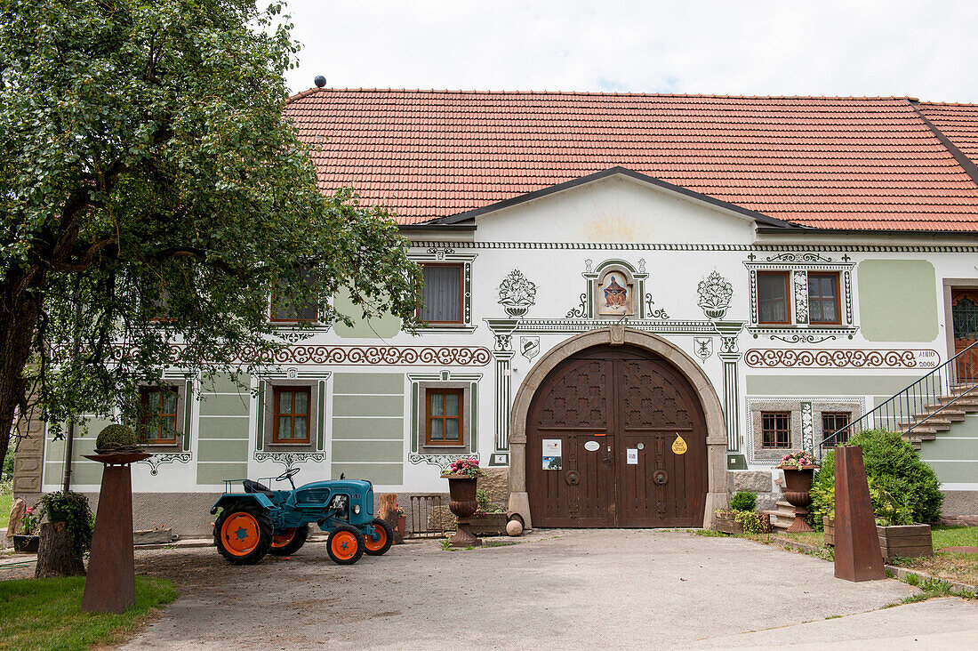tractor, farm, Austria, Europe