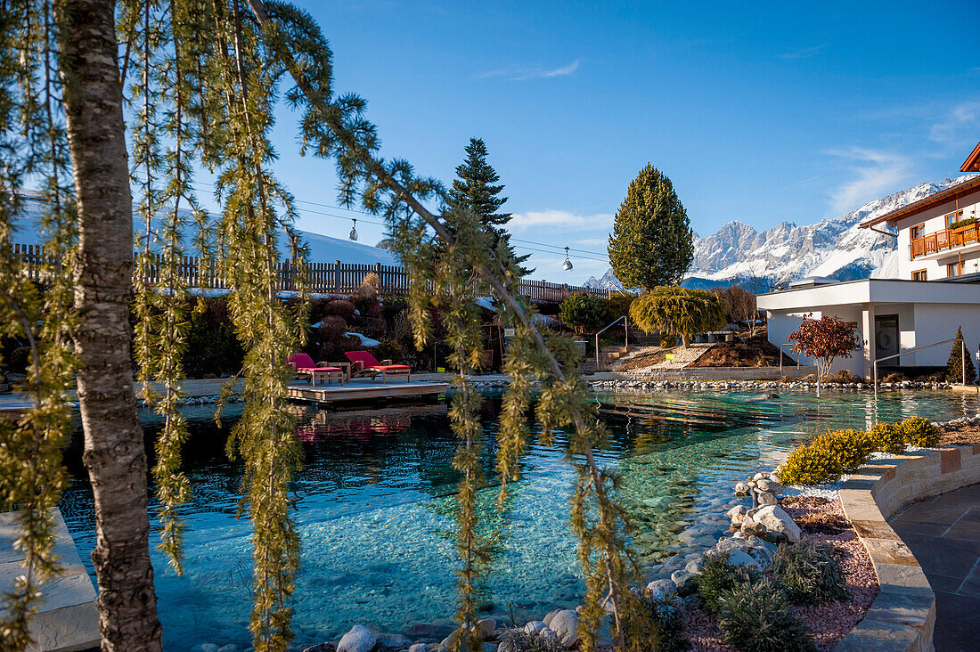 pool, skiing, winter, Schladming, Austria, Europe