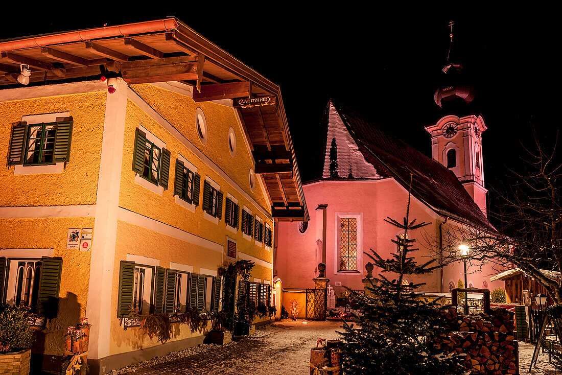 schoolhouse of Franz Gruber, silence night, Arnsdorf, Austria, Europe