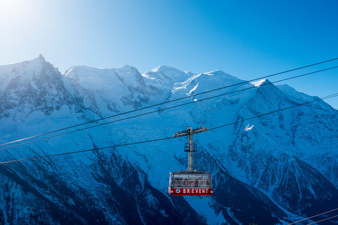 Brevent Tram, Brevent-Flegere Ski Area; Chamonix, France