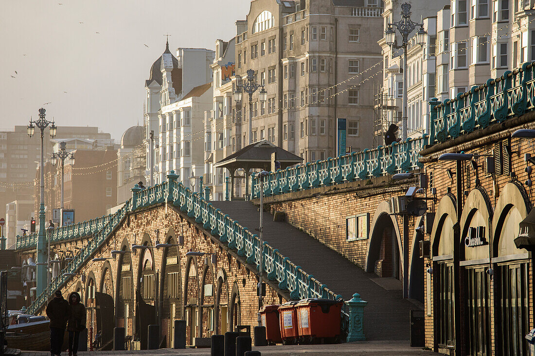 Buildings On The Waterfront; Brighton, England