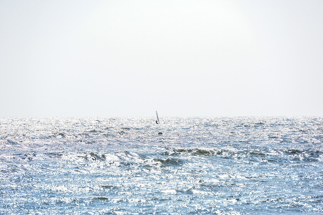 Windsurfing on Baltic Sea, Kellenhusen,  Schleswig Holstein, Germany