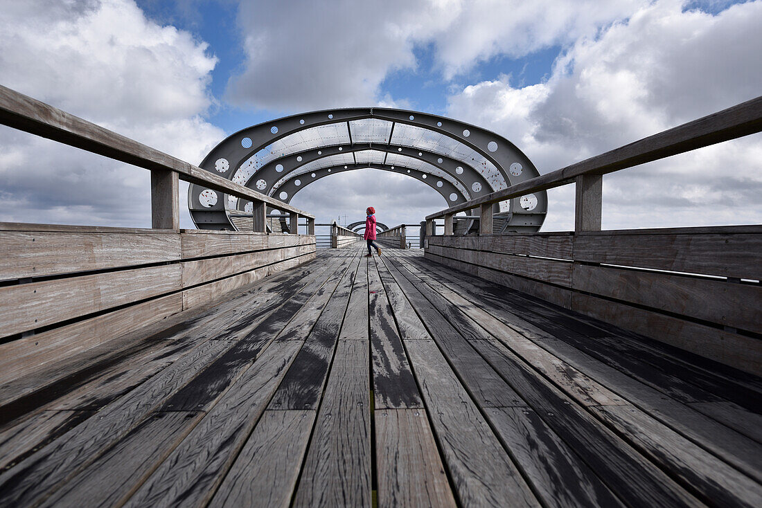 Pier on Baltic Sea, Kellenhusen,  Schleswig Holstein, Germany