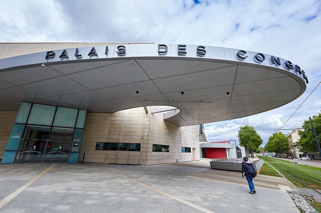 Palais des Congres, Boulevard de Champagne, Dijon, Côte d'Or, Region Burgund, Burgund, Frankreich, Europa