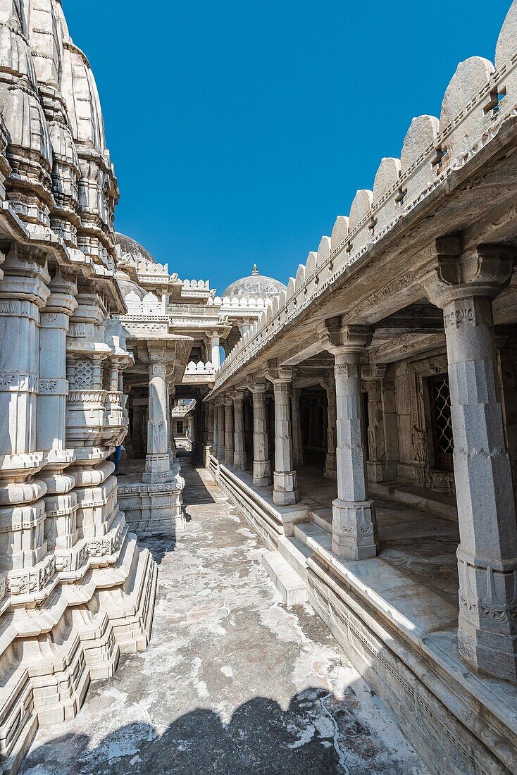 Jain Temple, Ranakpur, Pali, Rajasthan, India, Asia