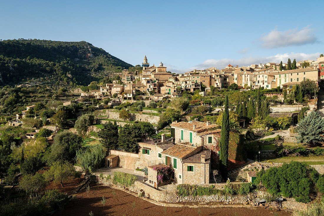 Cartuja , Valldemossa, Sierra de Tramuntana, Mallorca, Balearen, spanien, europa