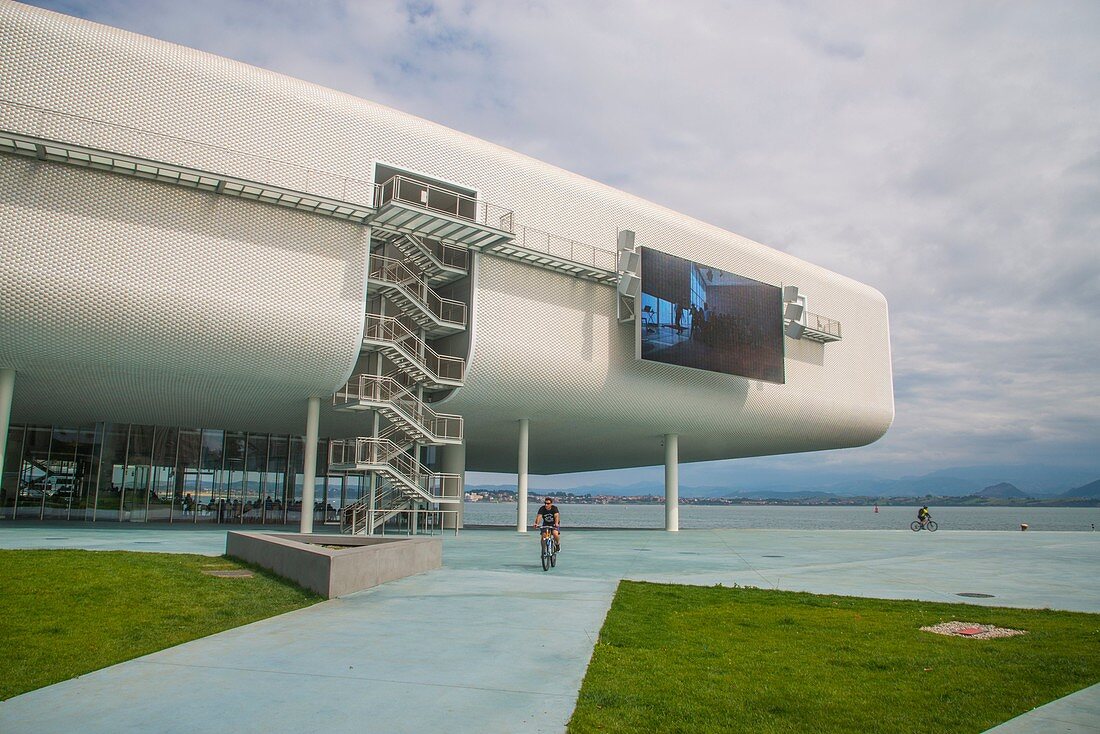 Botin Center, von Renzo Piano. Santander, Spanien.