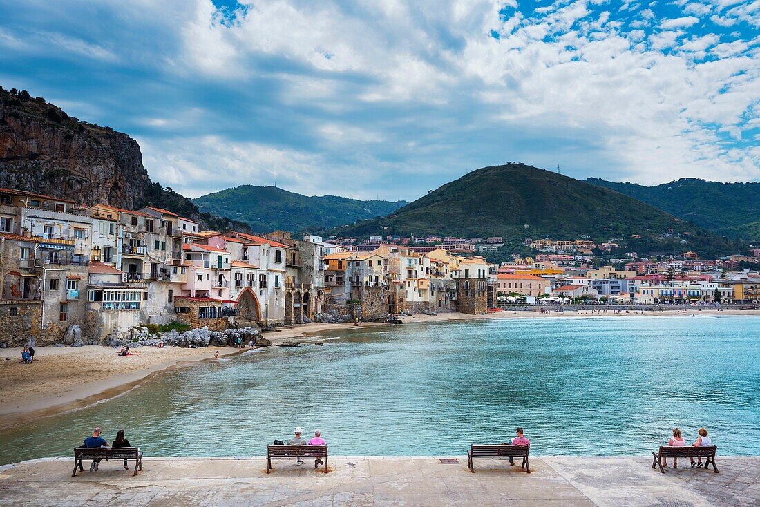 .Cefalù, Palermo Province, Sicily, Italy