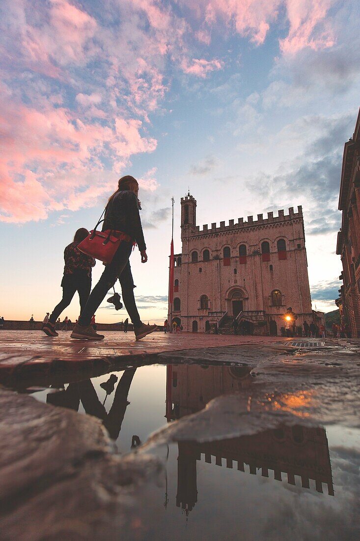 Europe, Italy, Umbria, Perugia district, Gubbio.