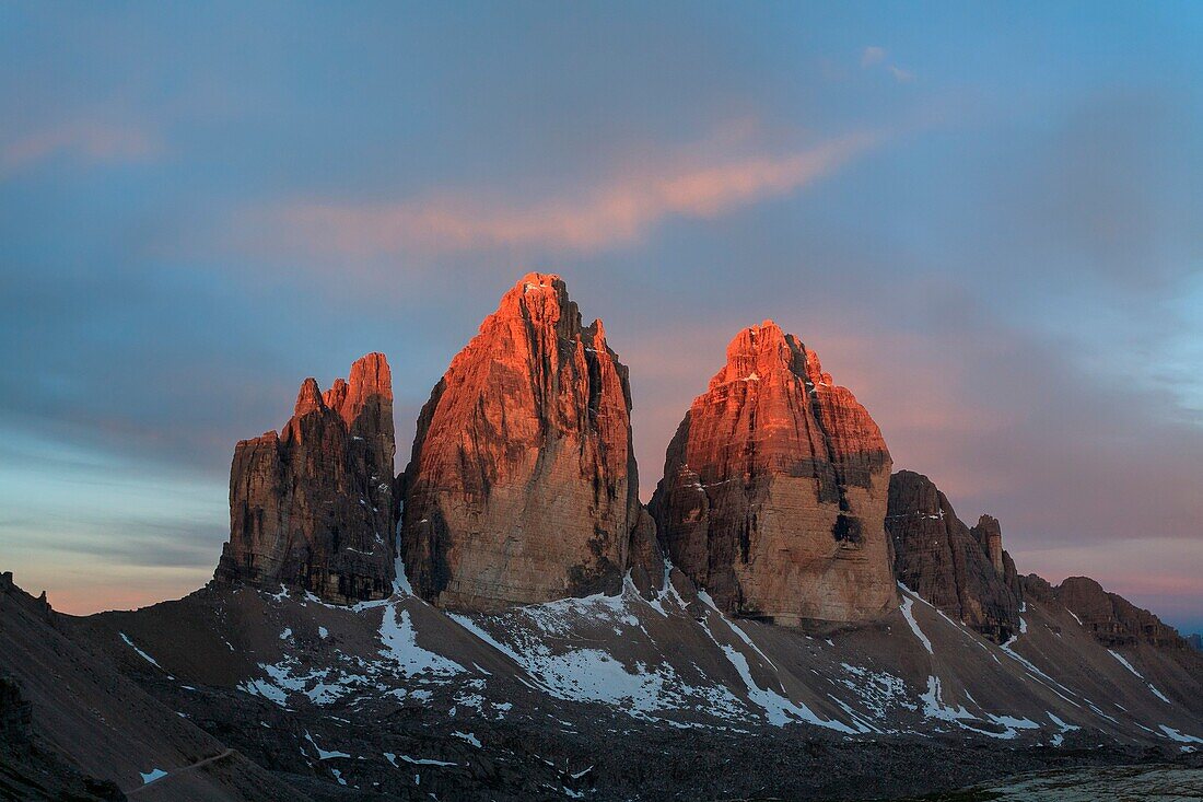 Drei Zinnen, Veneto, Italy.