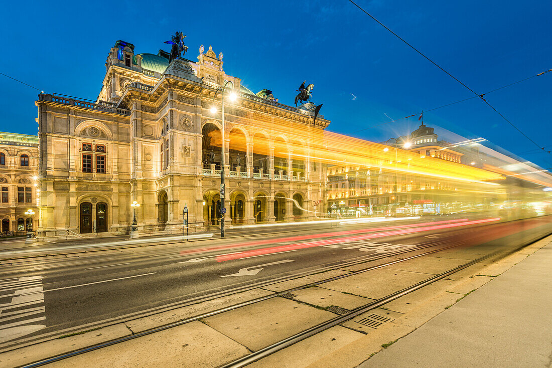 Vienna, Austria, Europe. The Vienna State Opera