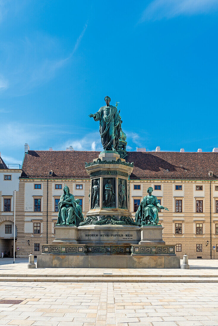 Vienna, Austria, Europe, The Emperor Franz I monument