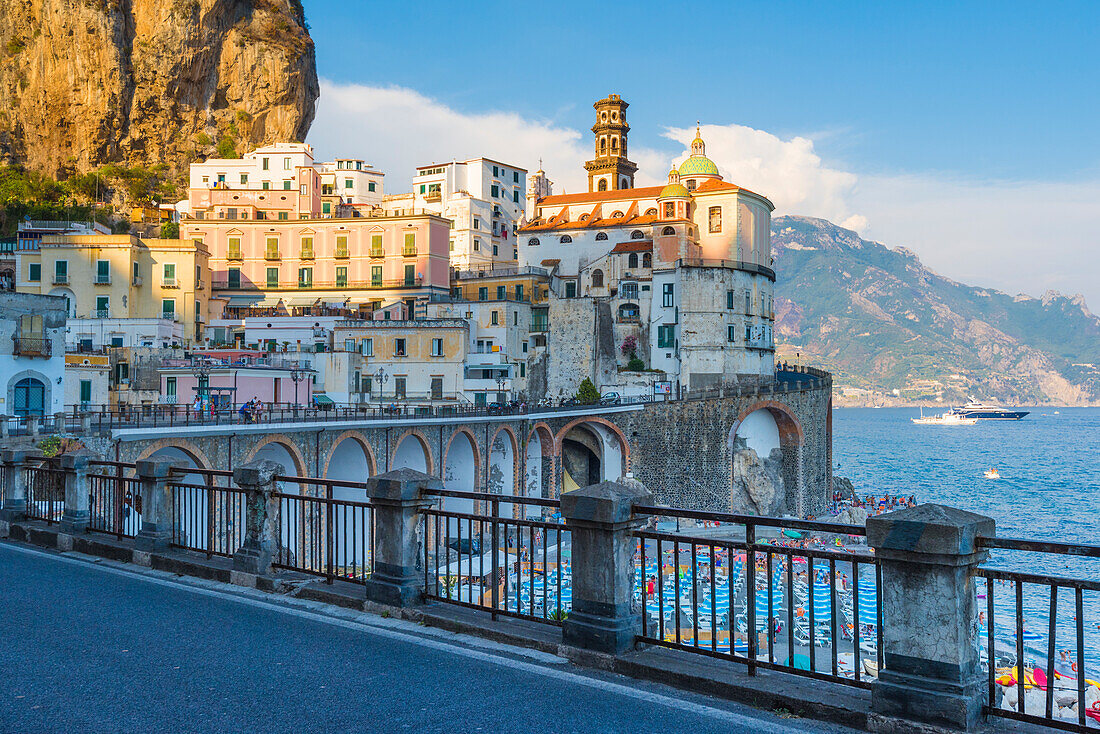 Atrani,Amalfi Coast,Salerno Province,Campania,Italy