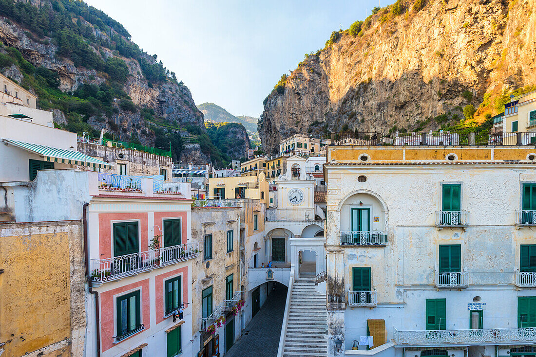 Atrani,Amalfi coast,Salerno province,Campania,Italy