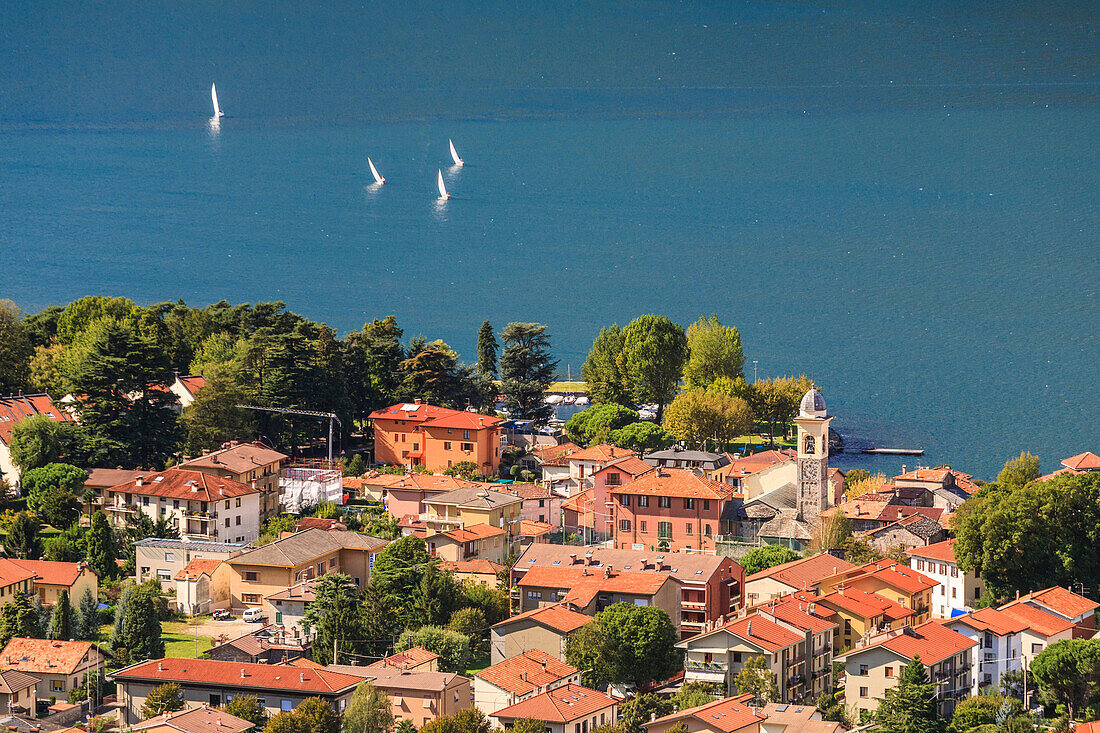 Lombardy, Italy, province of Lecco, Dervio village on the Como lake