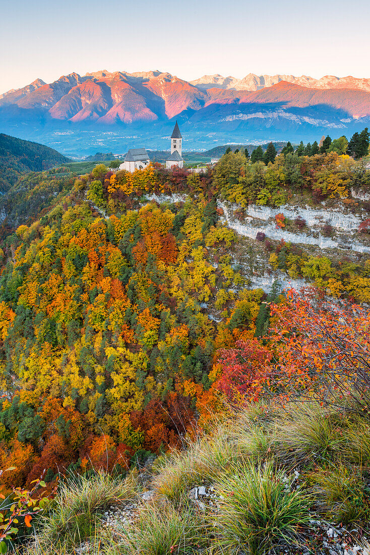 Church of San Martino in Non valley Europe, Italy, Trentino Alto Adige, Non valley, Vervò city, Predaia