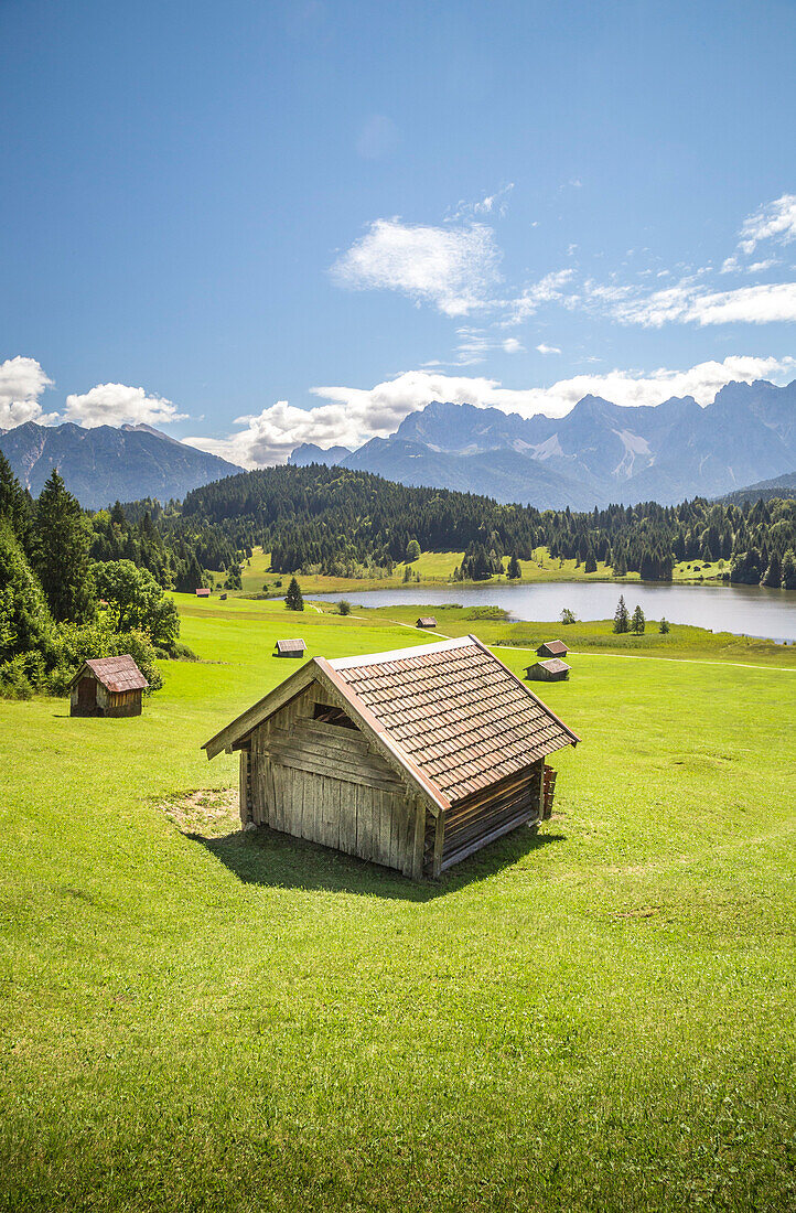 Geroldsee, Gerold, Garmisch Partenkirchen, Bayern, Germany