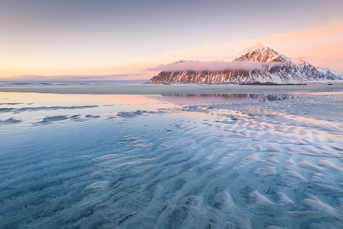 Skagsanden beach, Lofoten Islands, Norway