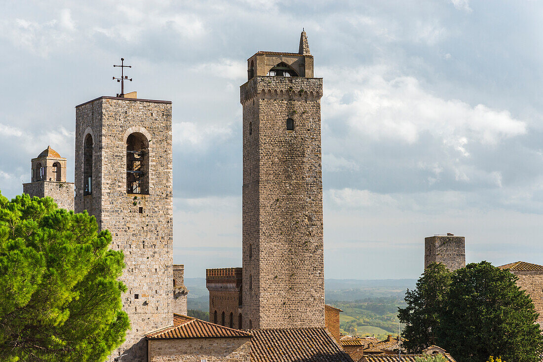 San Gimignano, Siena province, Tuscany, Italy, Europe