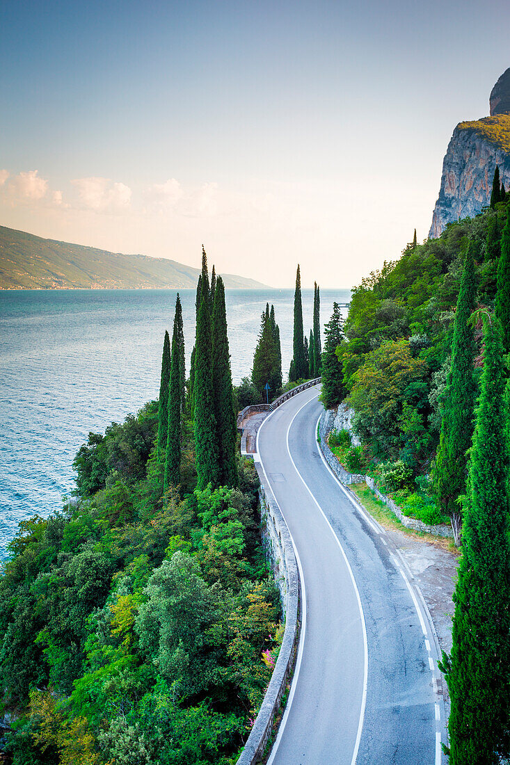 Gardesana Occidentale scenic route, Lake Garda, Lombardia, Italy