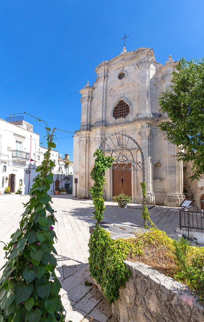 Medieval village of Monte Sant'angelo, Foggia district, Apulia, Italy