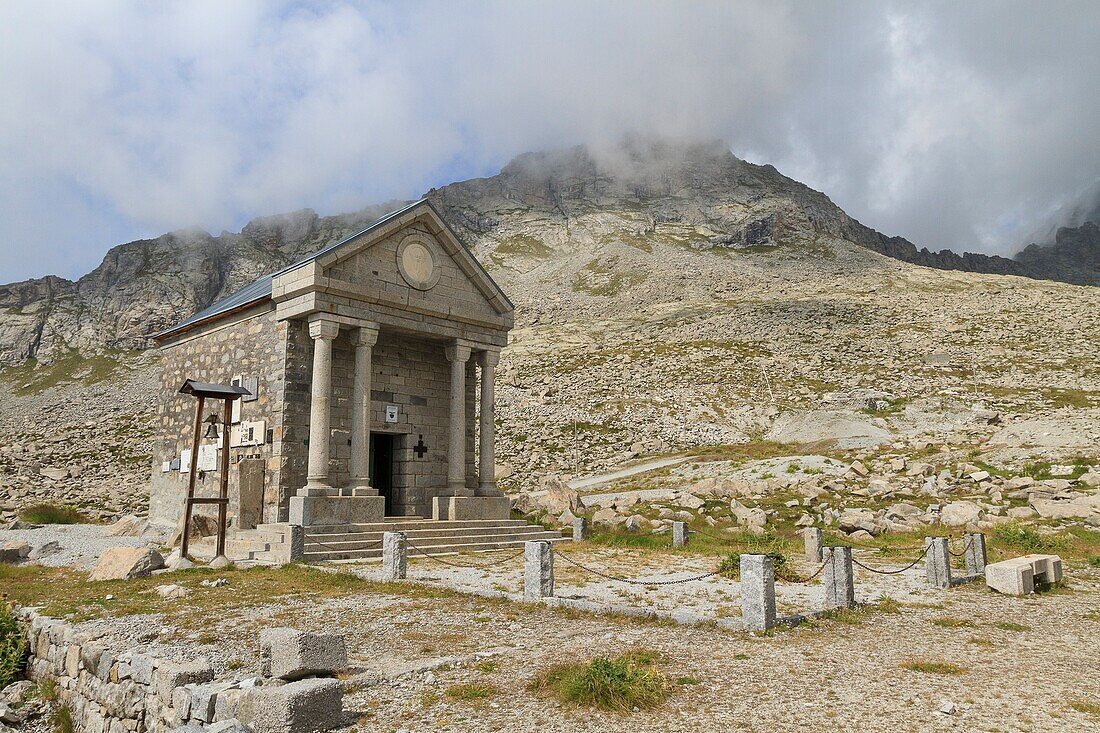 Lombardy, Italy, Church in Garibaldi Hut