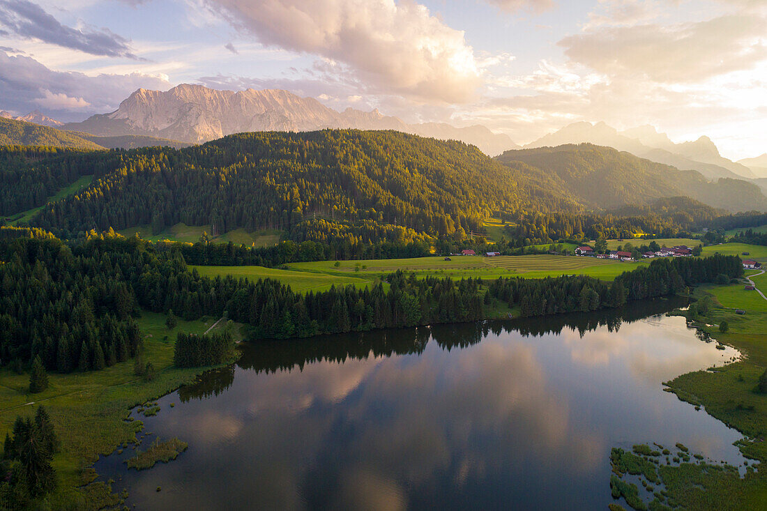 Geroldsee, Gerold, Garmisch Partenkirchen, Bayern, Germany