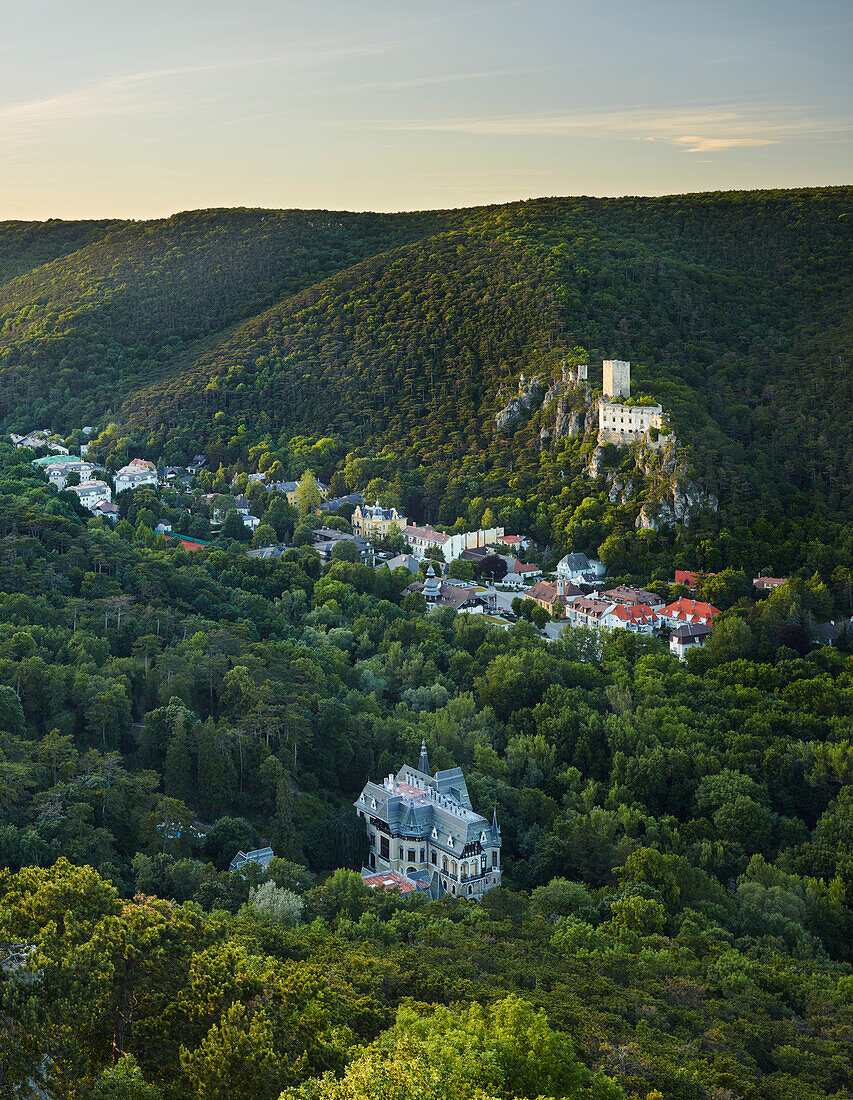 Ruine Rauhenstein, Helental, Baden bei Wien, Niederösterreich, Österreich