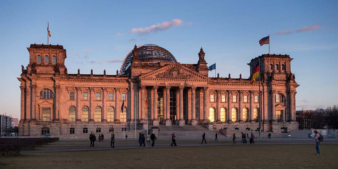 Reichtsag building, Berin, Germany