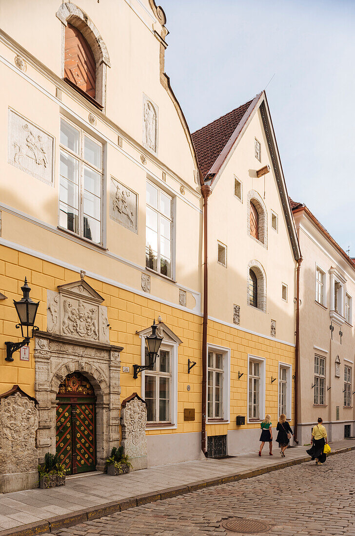 House of the Brotherhood of Black Heads, Old Town, UNESCO World Heritage Site, Tallinn, Estonia, Europe