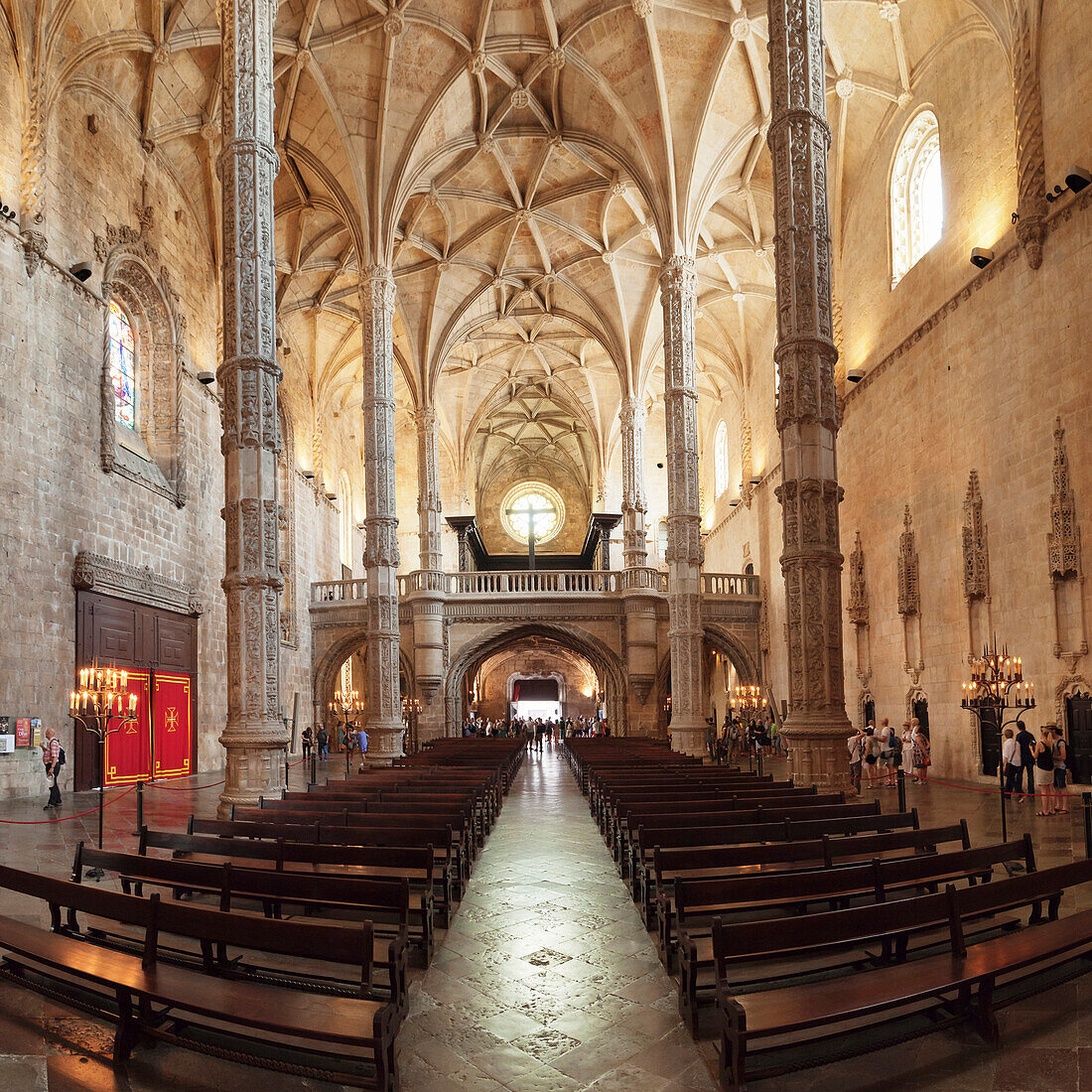 Mosteiro dos Jeronimos (Monastery of the Hieronymites), UNESCO World Heritage Site, Belem, Lisbon, Portugal, Europe