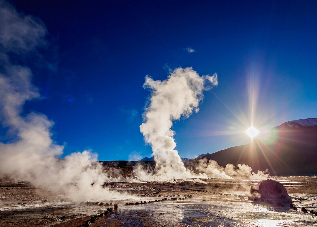 Geysers El Tatio, Antofagasta Region, Chile, South America