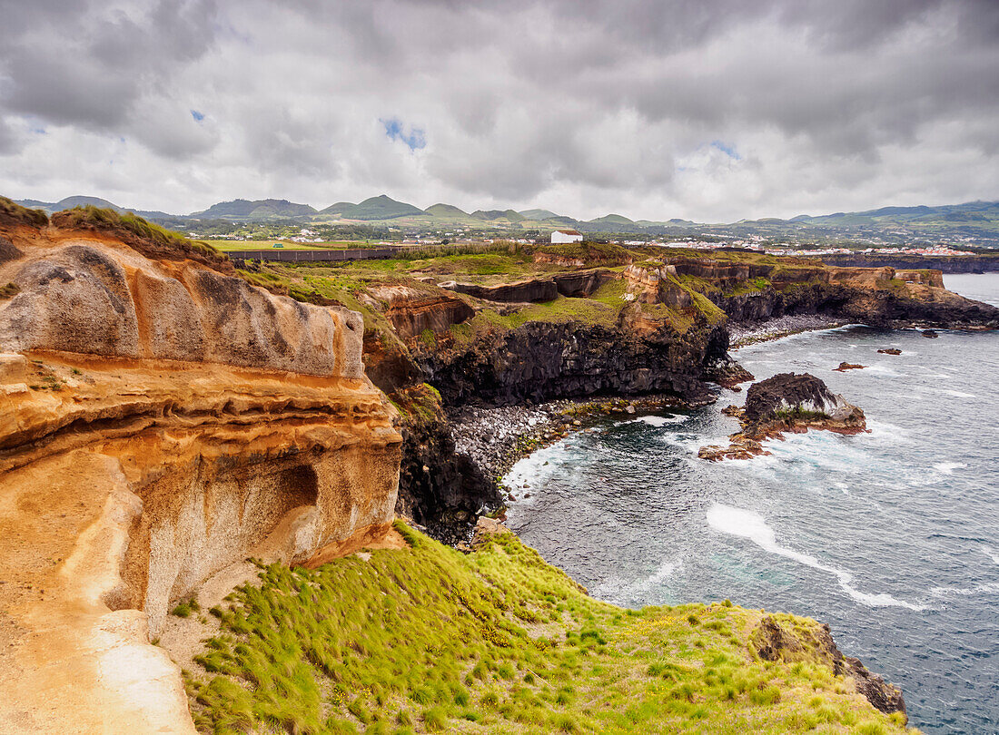 Coast of Ponta das Calhetas, Sao Miguel Island, Azores, Portugal, Atlantic, Europe