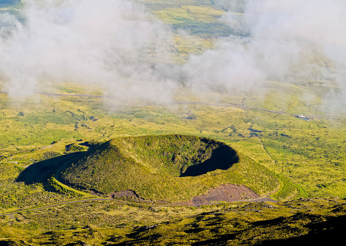 View from the Mount Pico, Pico Island, Azores, Portugal, Atlantic, Europe