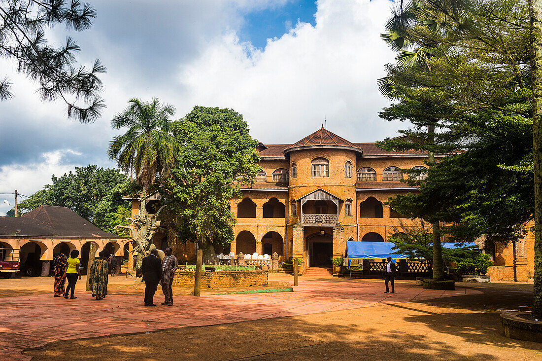 Palace of the Sultan of Bamun at Foumban, Cameroon, Africa