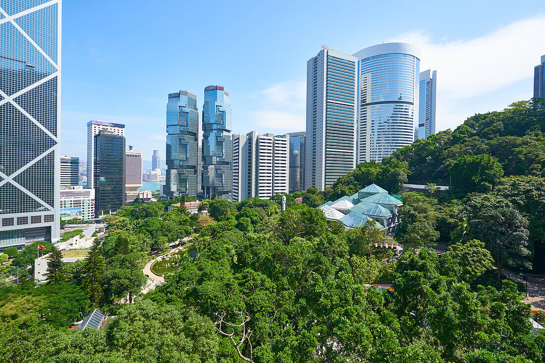 Hong Kong Park in Central, Hong Kong Island, Hong Kong, China, Asia