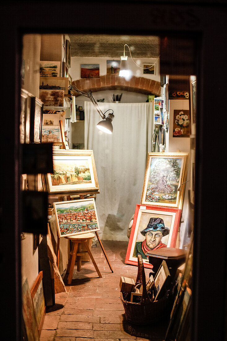 Artists Studio, Florence, Italy, Toscany, Europe