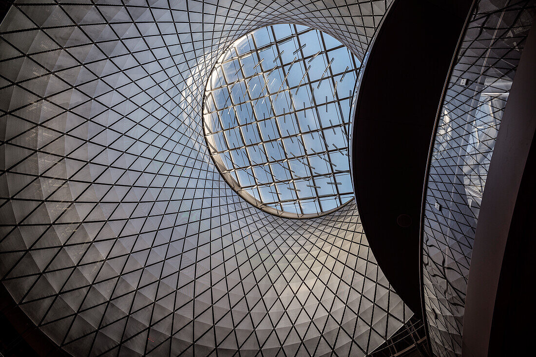 Fulton Centre, futuristische U-Bahn Station mit Shopping Centre, Architekt Nicholas Grimshaw, Manhattan, New York City, Vereinigte Staaten von Amerika, USA, Nordamerika