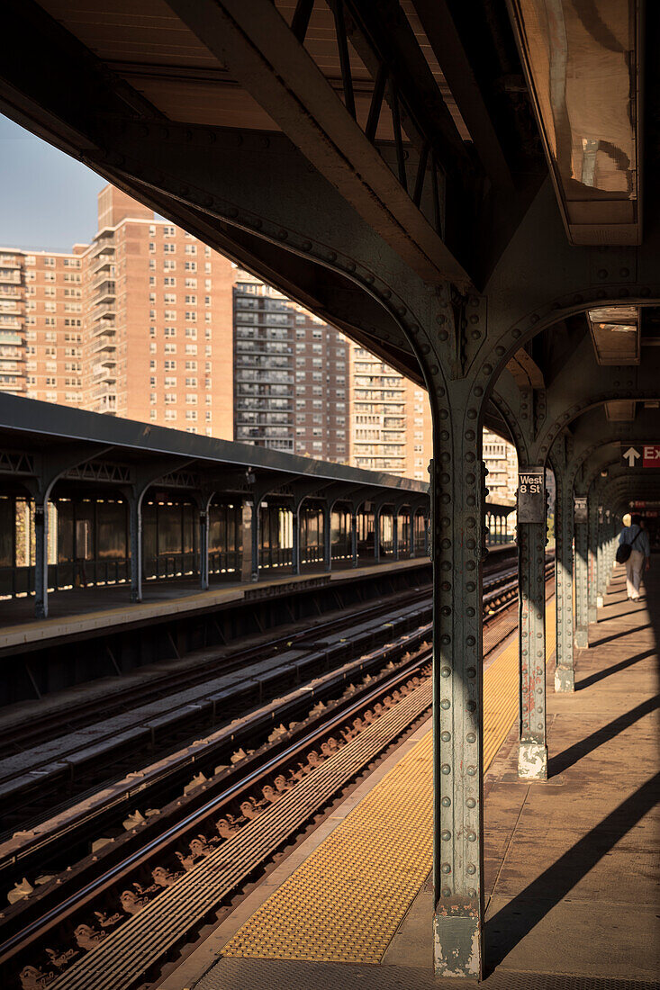 subway station on Coney Island, Brooklyn, NYC, New York City, United States of America, USA, North America